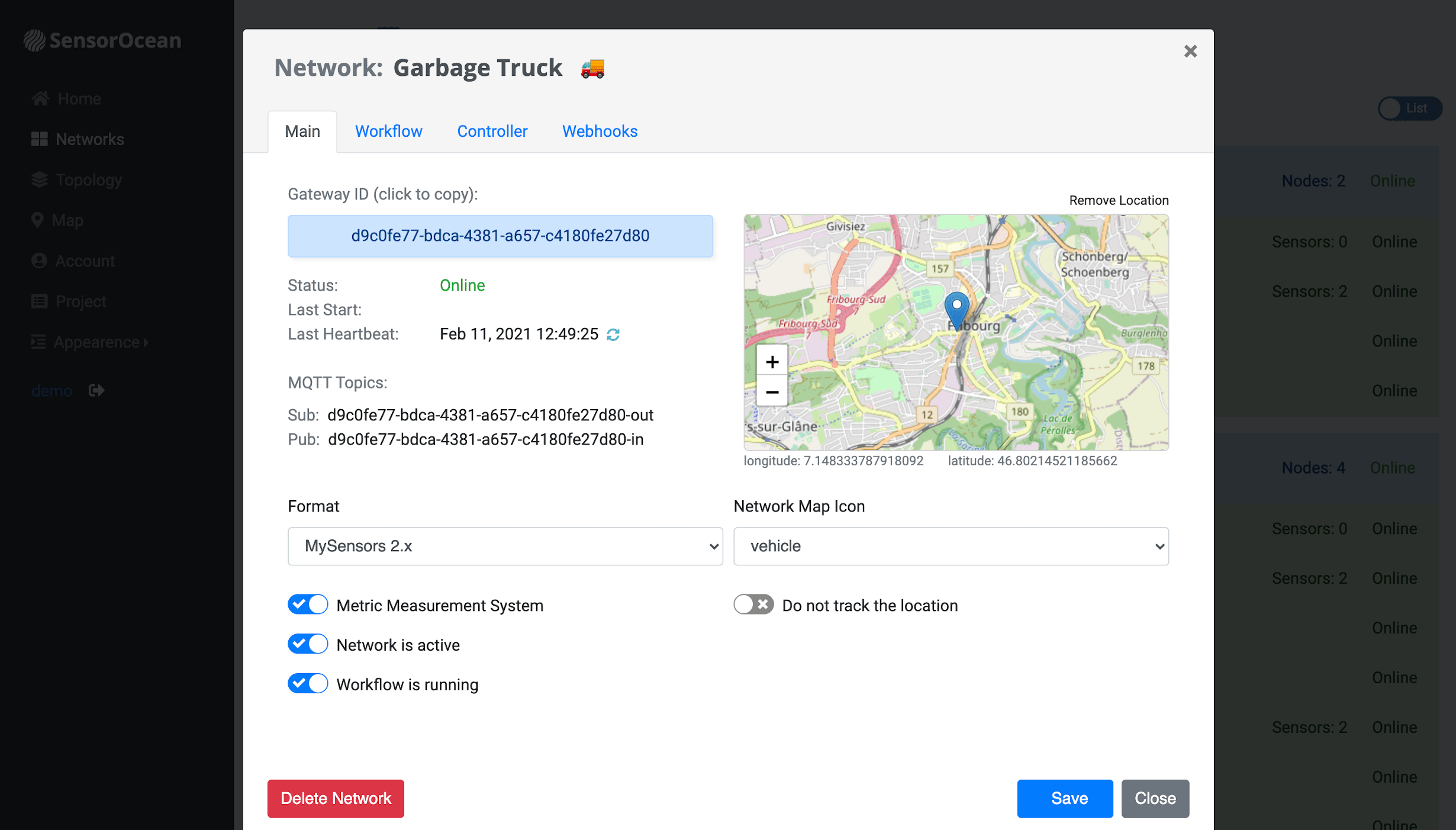 Network Setup